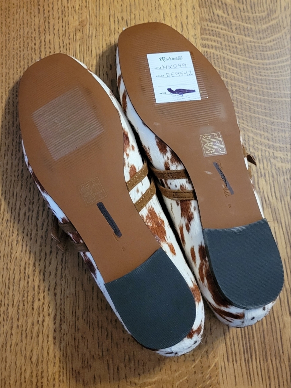 Madewell Greta Haircalf Ballet Flats - Russet Brown spotted - Picture 8 of 10